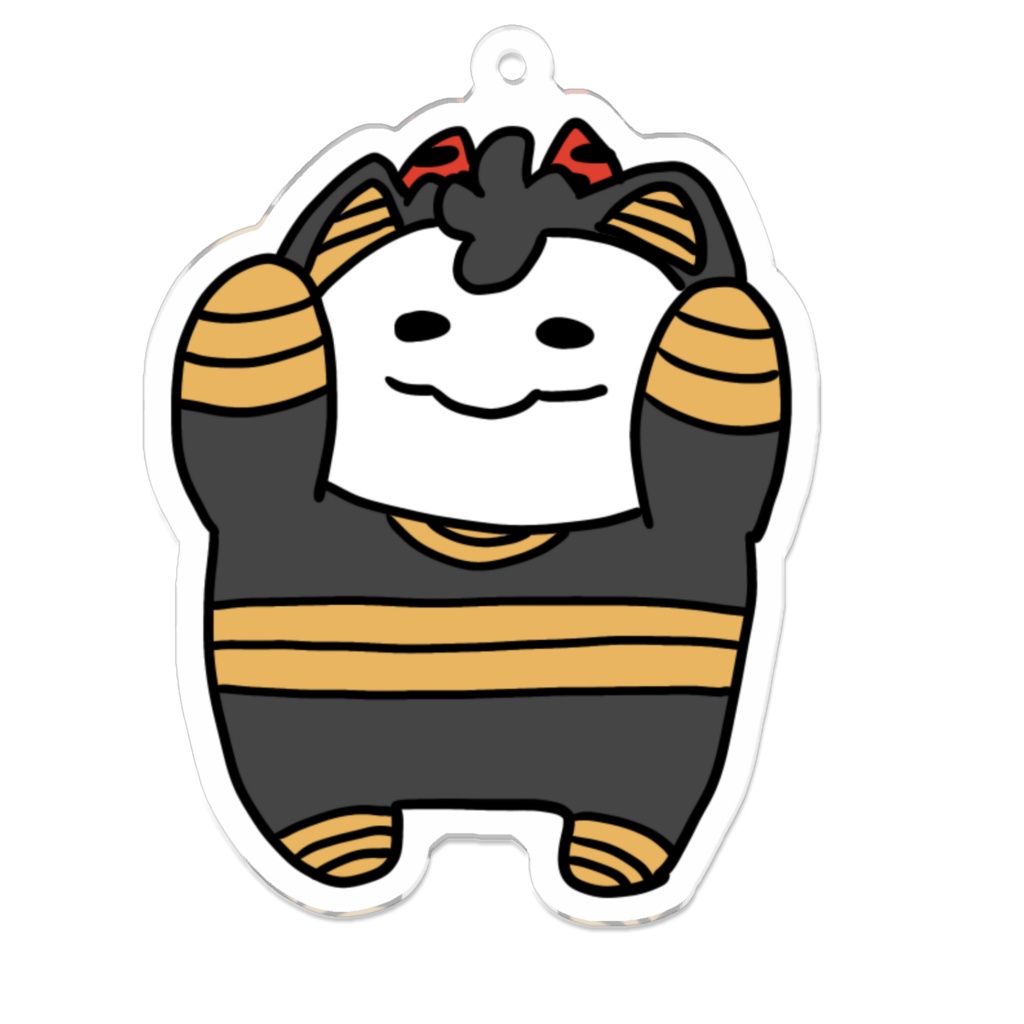 ミニ瓜ばんざいアクリルキーホルダー
