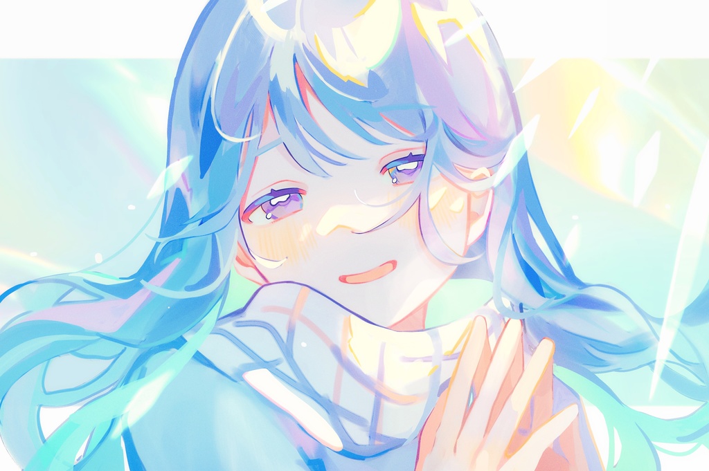 「冬が来たね」アクリルブロック