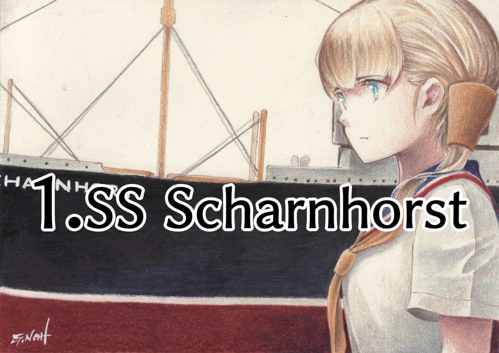 海外艦本名本「My name is XXX」原画