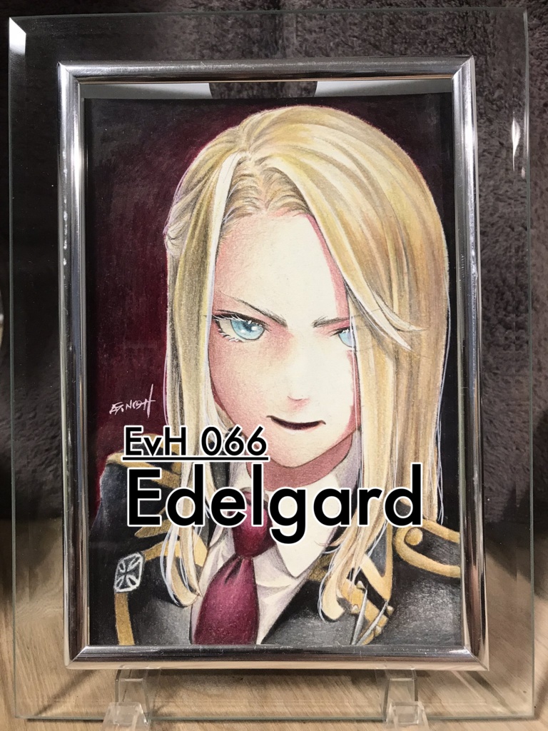 荒地のエーリカ原画 ポストカードサイズ