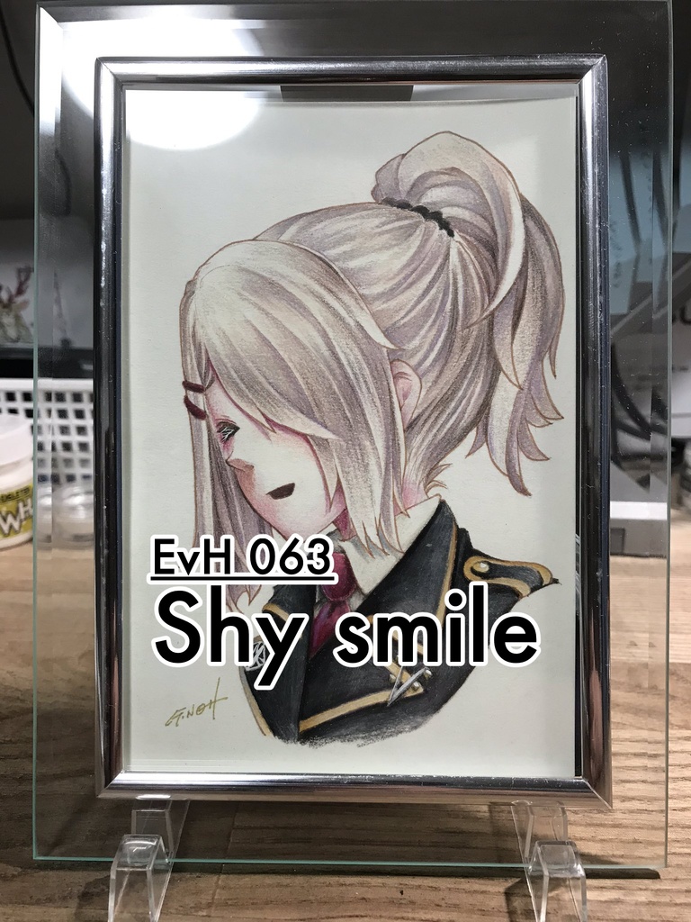 荒地のエーリカ原画 ポストカードサイズ