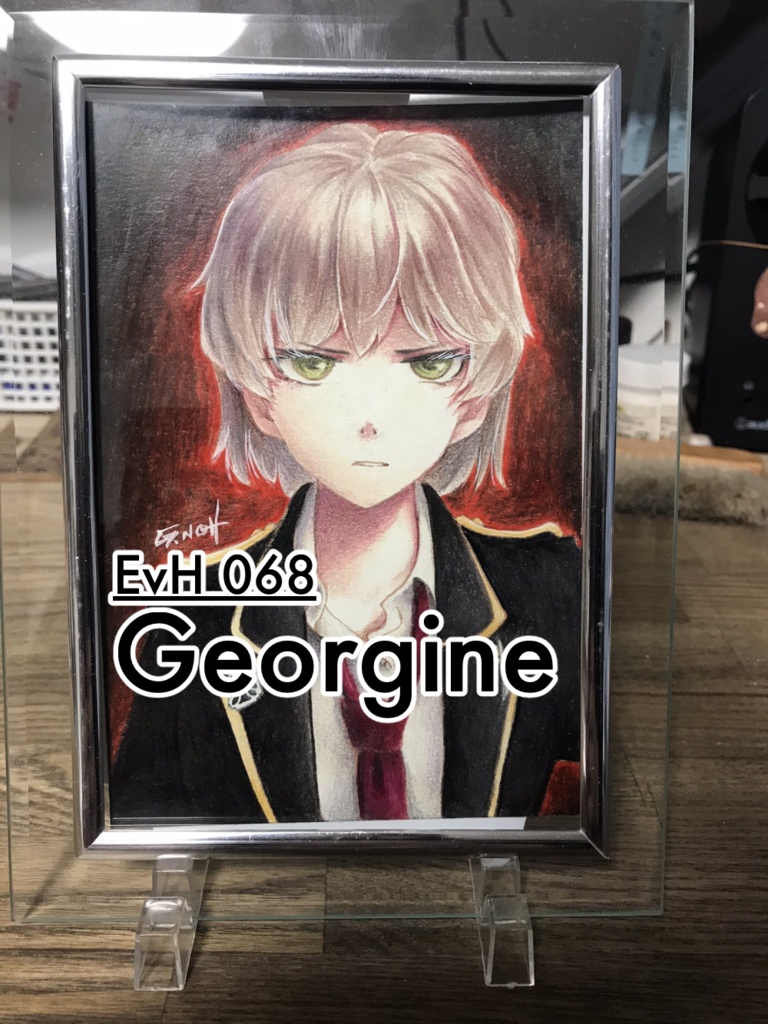 荒地のエーリカ原画 ポストカードサイズ