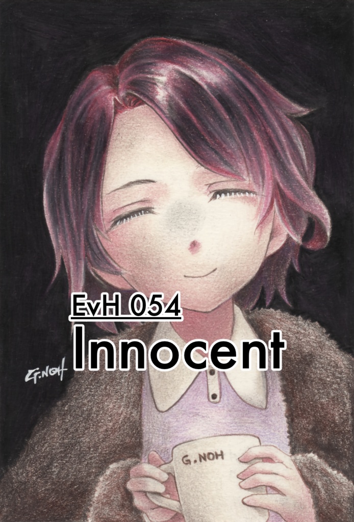 荒地のエーリカ原画 ポストカードサイズ