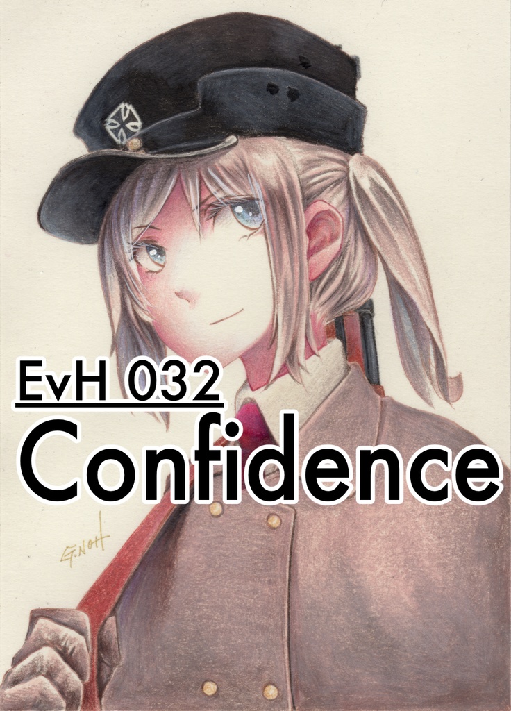 荒地のエーリカ原画 2Lサイズ