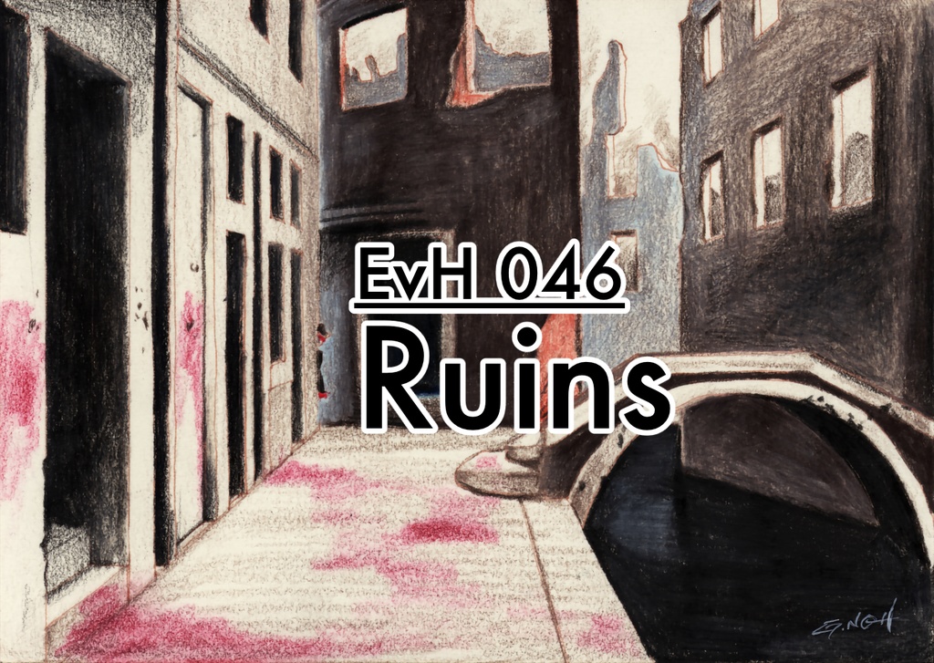 荒地のエーリカ原画 2Lサイズ