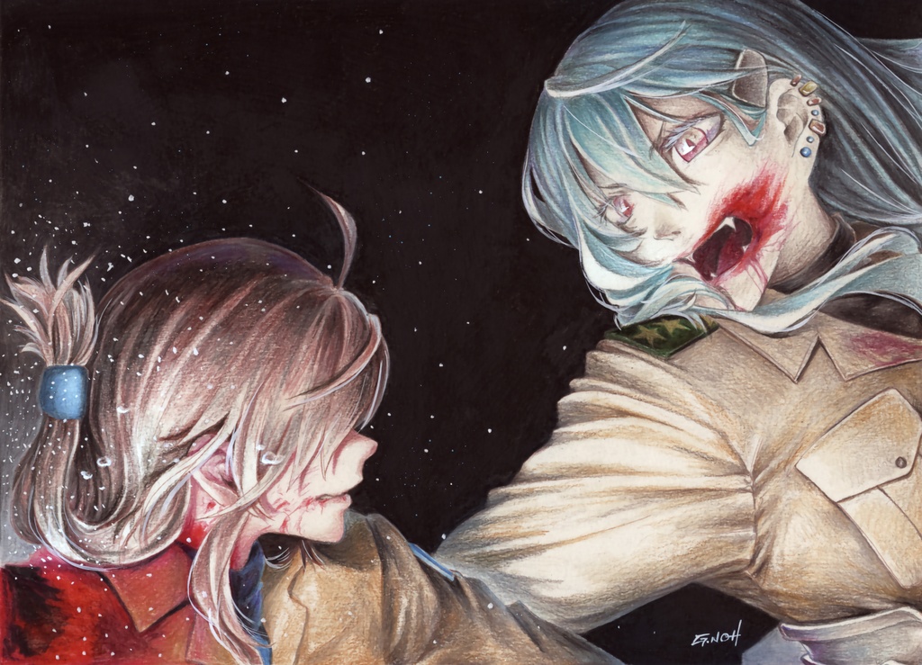 「イナズマ・フロントライン」原画