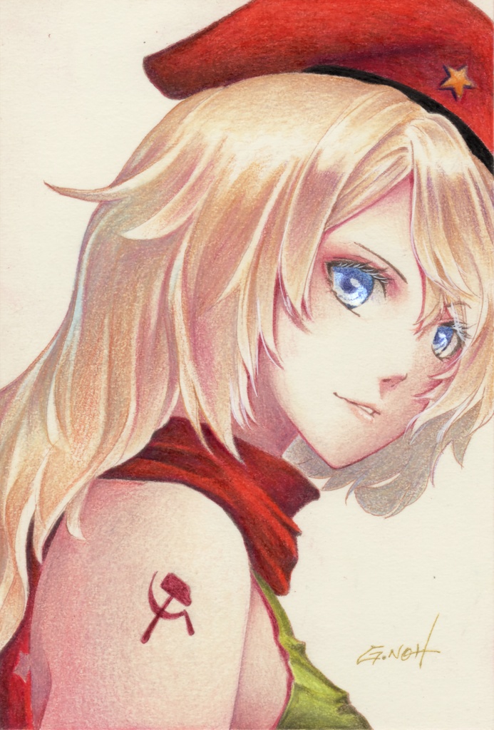 ドルフロ ポストカード原画①