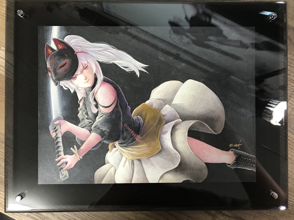 オリジナル B5イラスト原画