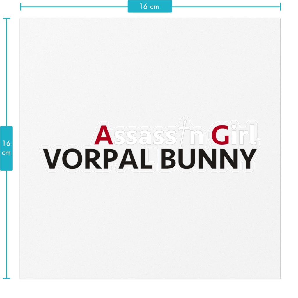 暗殺少女ステッカー Bタイプ