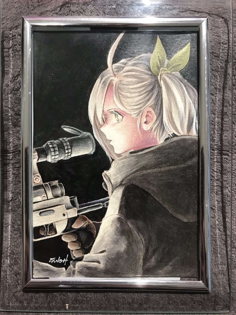 暗殺少女 ポストカード原画④