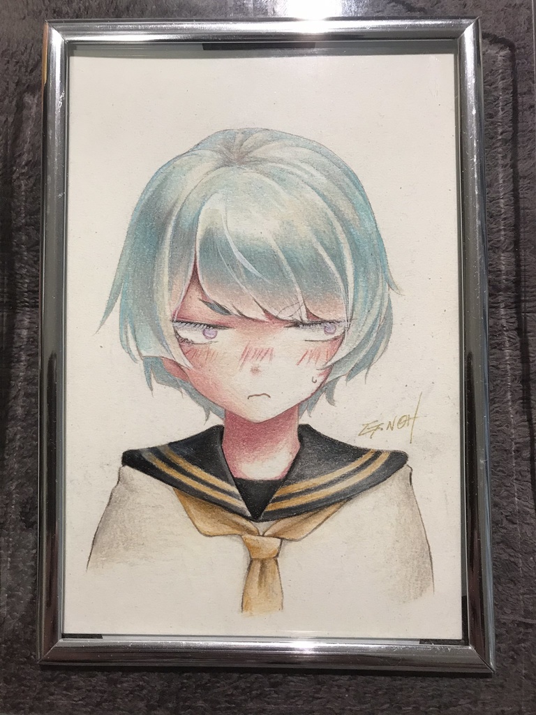 暗殺少女 ポストカード原画④