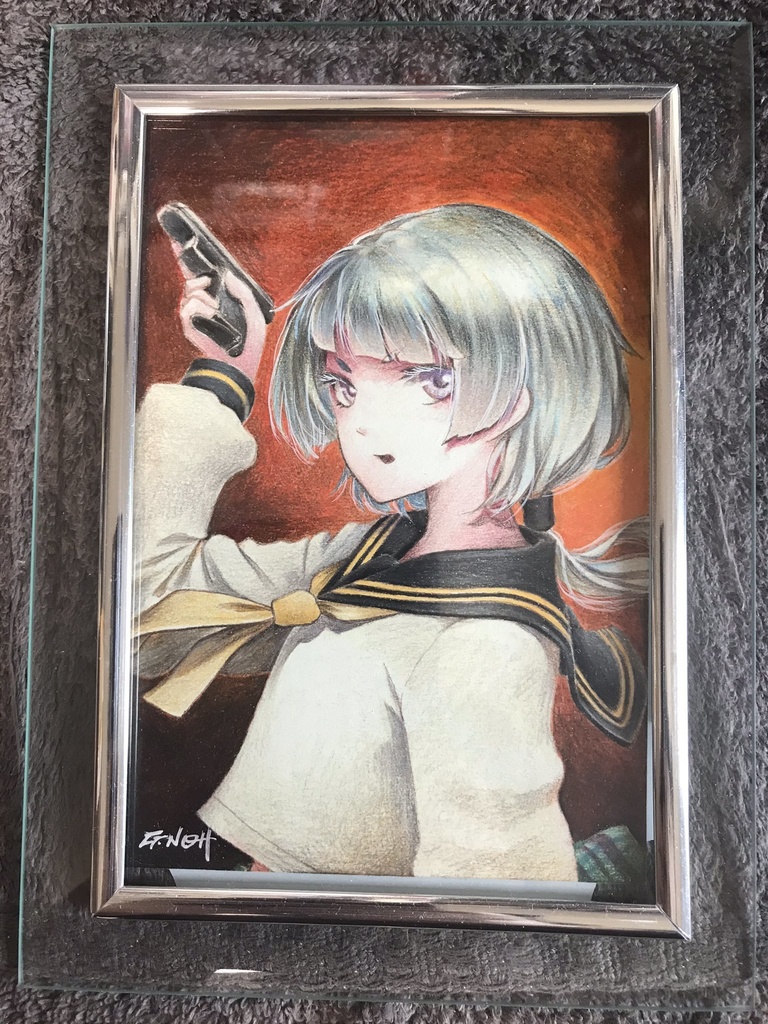 暗殺少女 ポストカード原画④