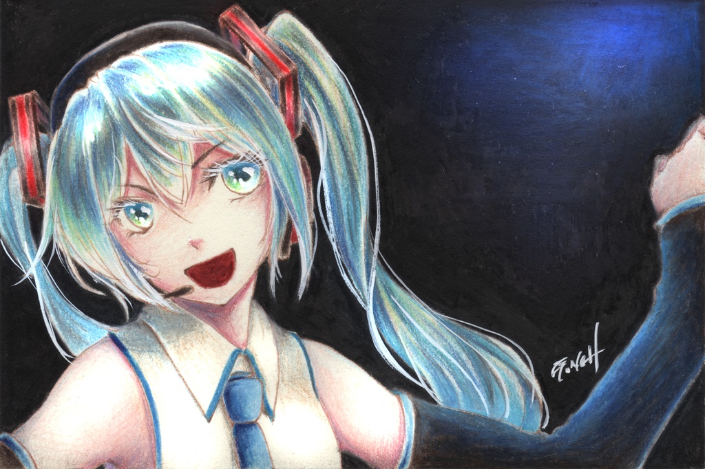 Vocaloid 原画 ポストカード