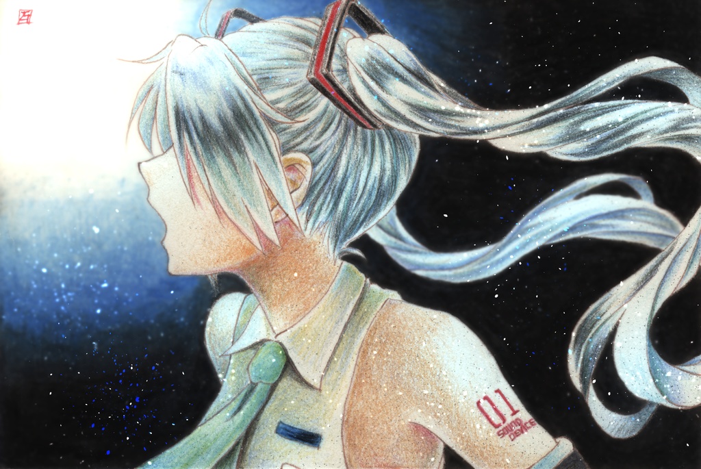 Vocaloid 原画 ポストカード