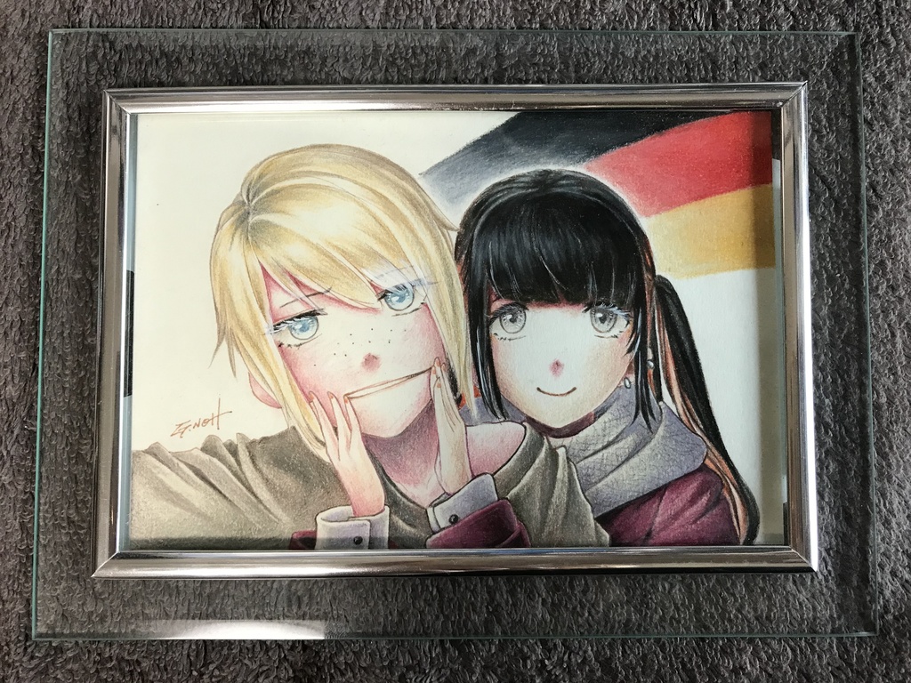 暗殺少女 ポストカード原画⑤