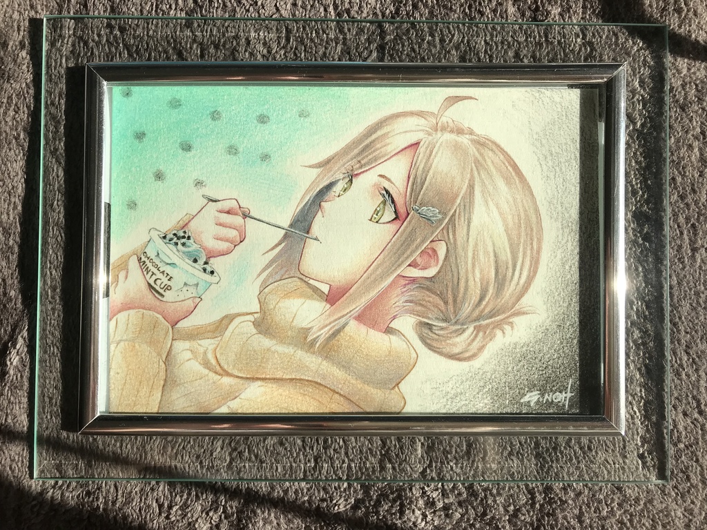 暗殺少女 ポストカード原画⑤