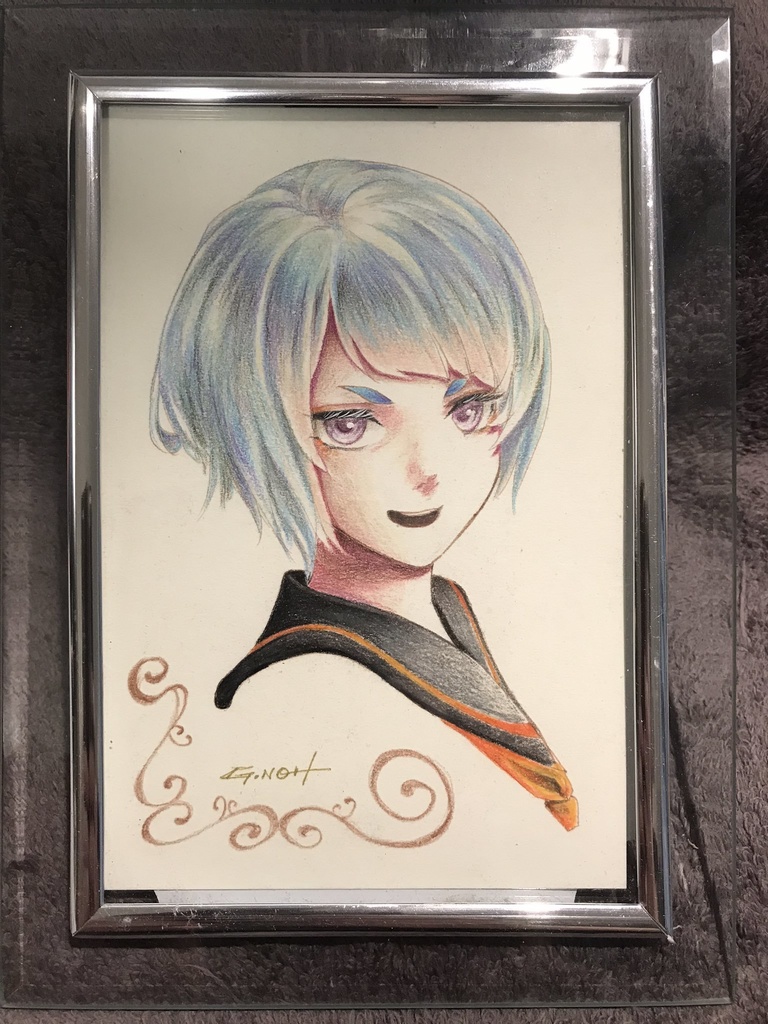 暗殺少女 ポストカード原画⑤