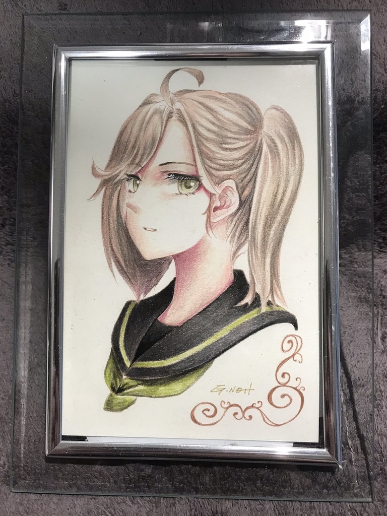 暗殺少女 ポストカード原画⑤