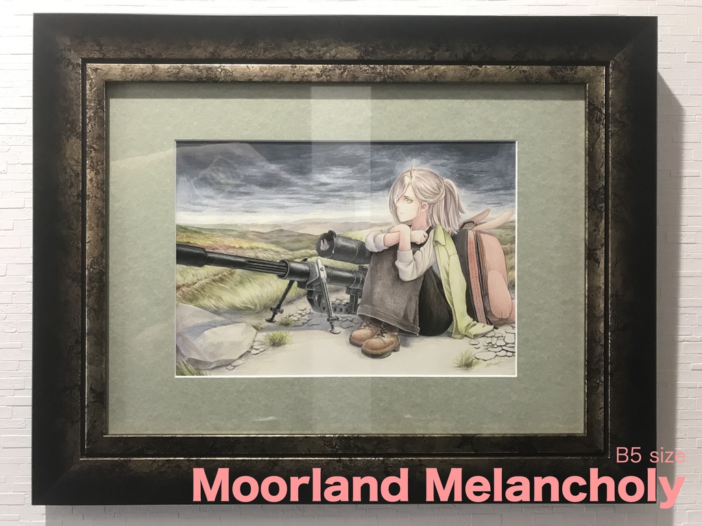 特別額装・水彩色鉛筆画②