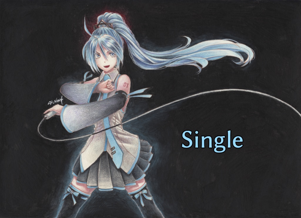 初音ミク B5原画