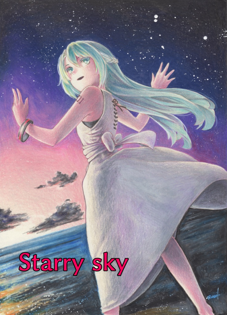 初音ミク B5原画