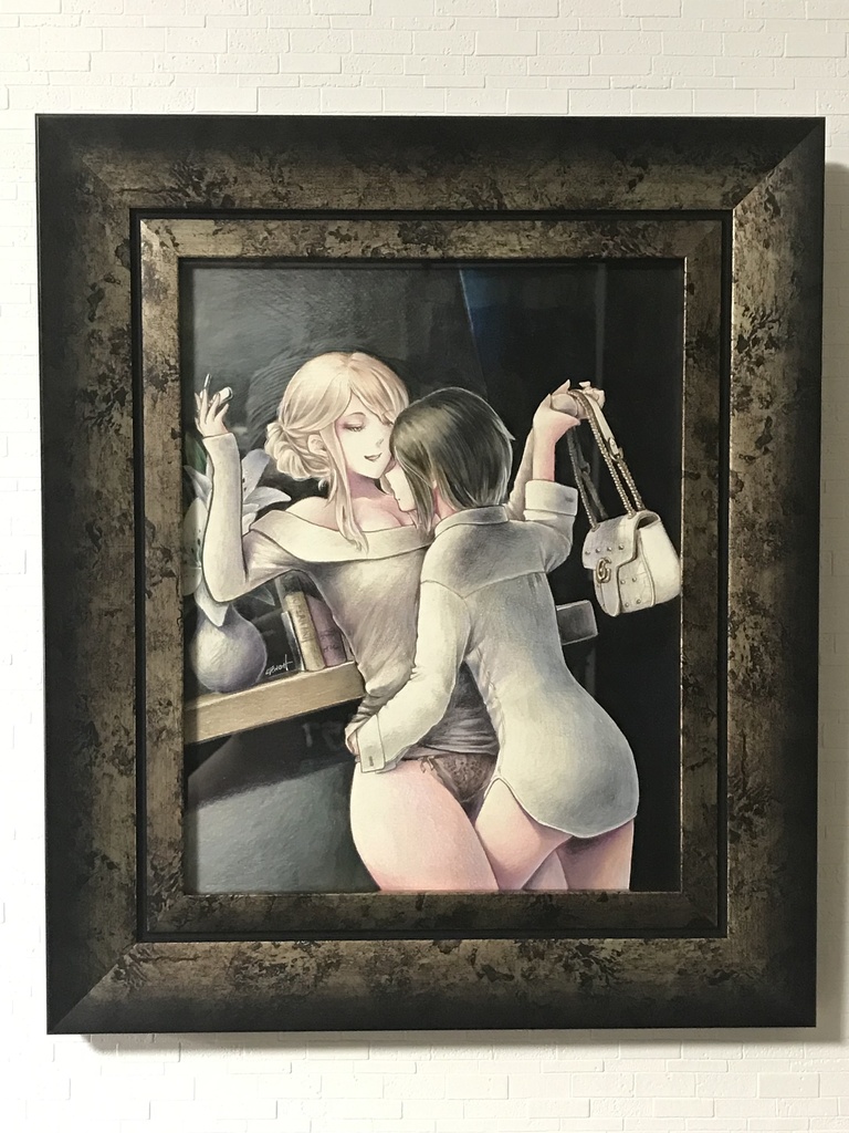 特別額装 NiRVANA原画/インチサイズ