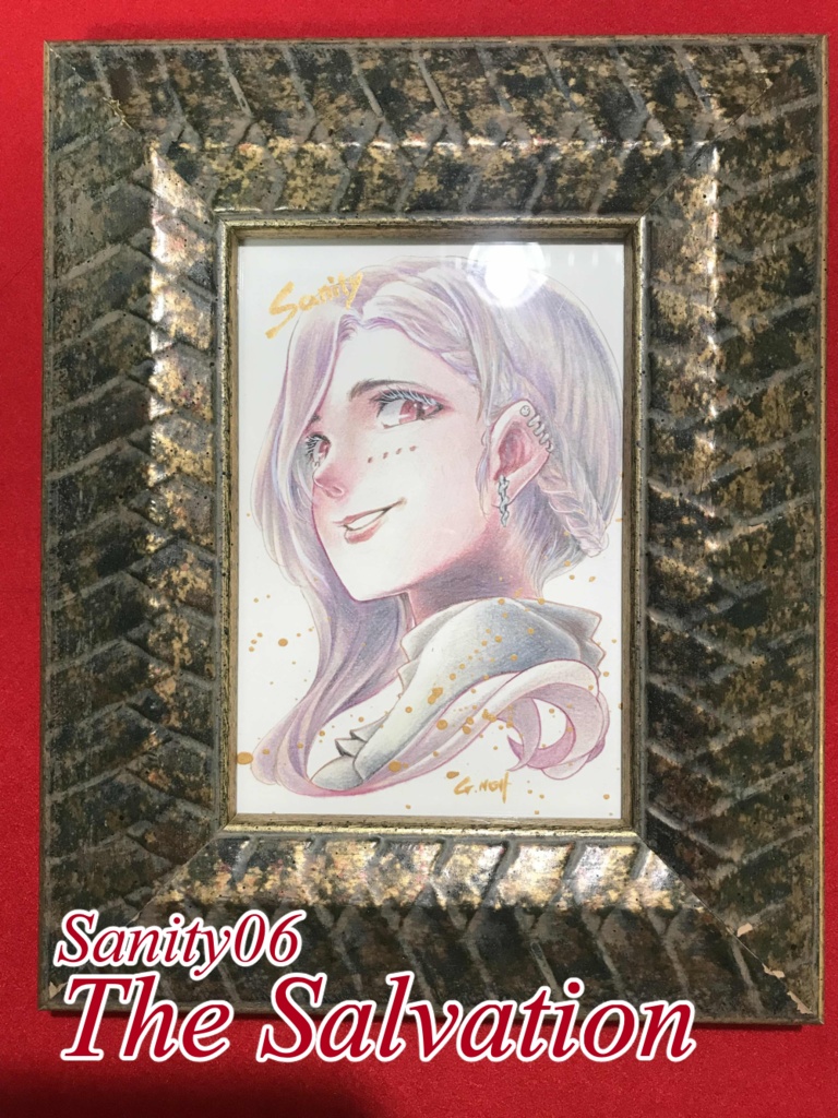 特別額装 「Sanity」ポストカード