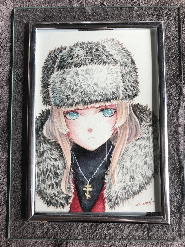 暗殺少女「2020LRS」ポストカード原画