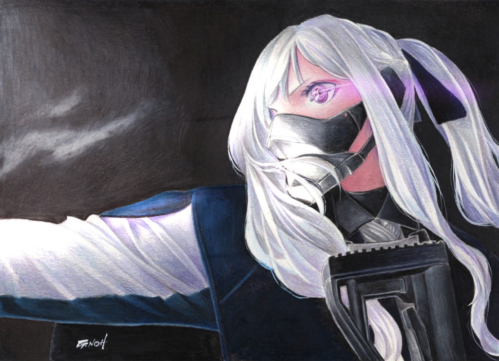 アナログ原画イラスト(B5)