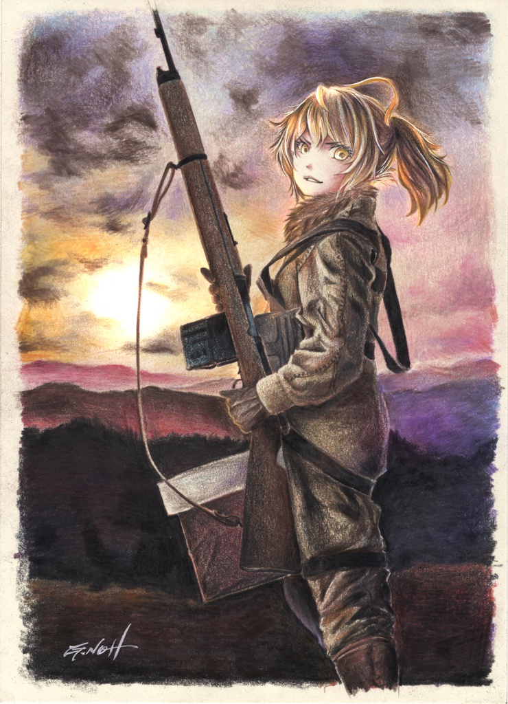 アナログ原画イラスト(B5)