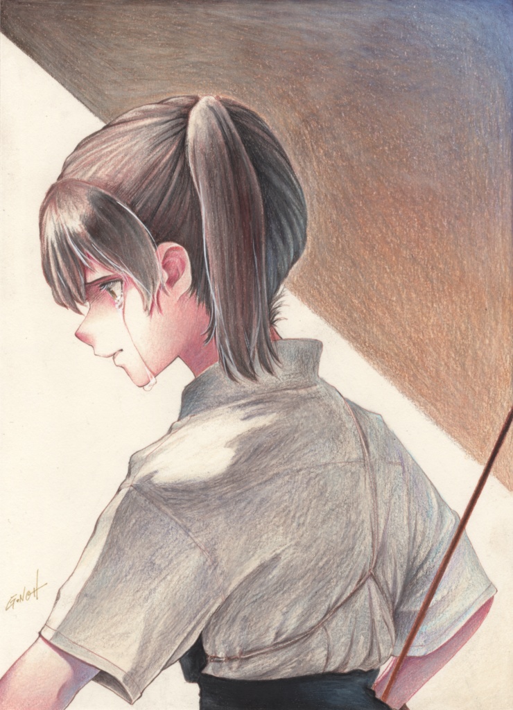 アナログ原画イラスト(B5)