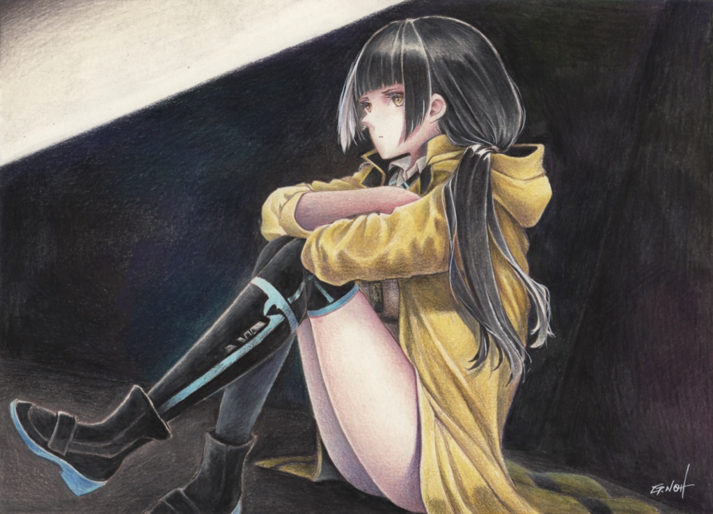 アナログ原画イラスト(B5)