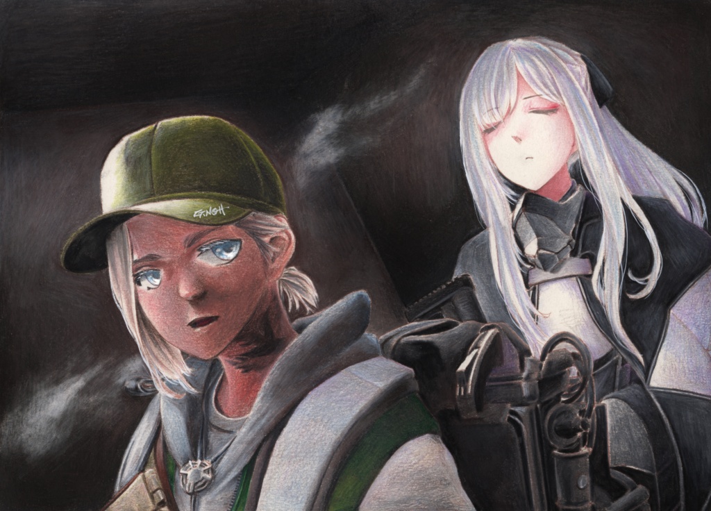 アナログ原画イラスト(B5)