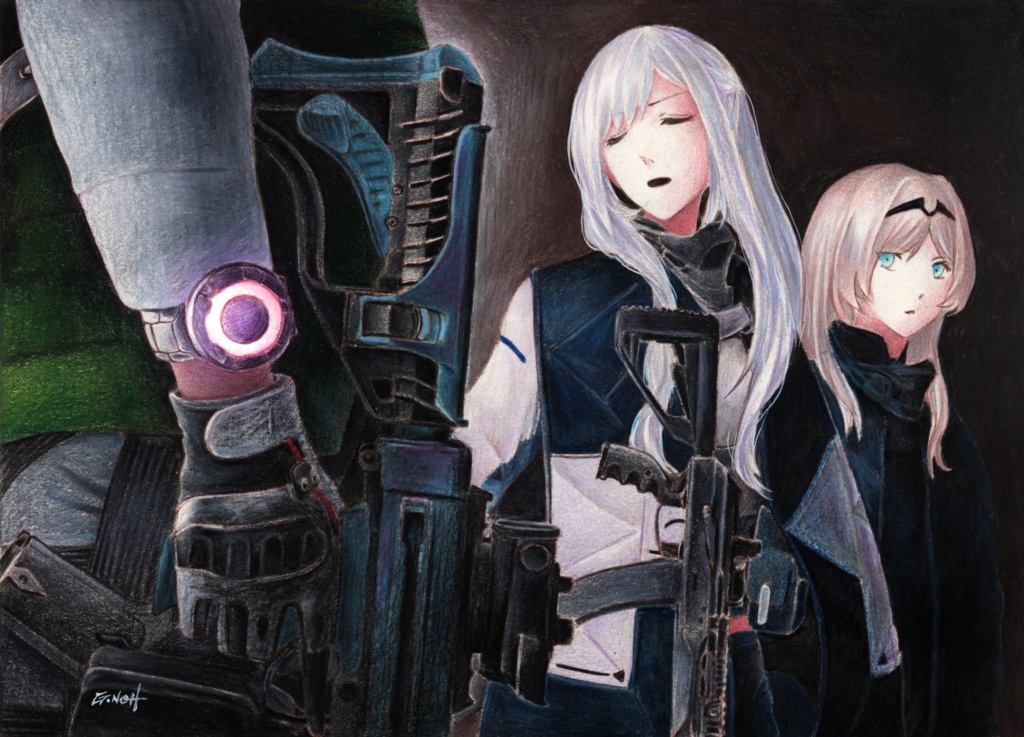 アナログ原画イラスト(B5)