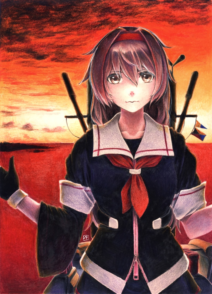 アナログ原画イラスト(B5)