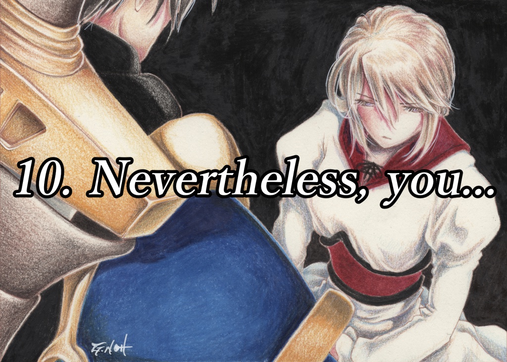 「竜殺しの自動人形」原画イラスト 2Lサイズ