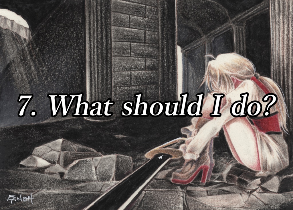 「竜殺しの自動人形」原画イラスト 2Lサイズ