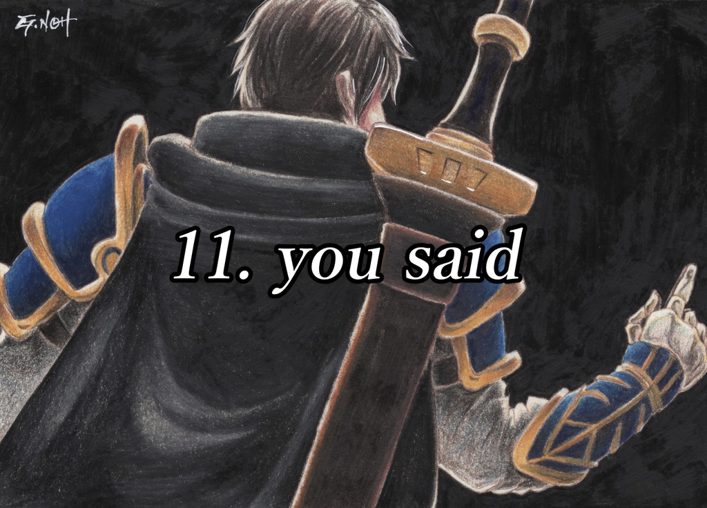 「竜殺しの自動人形」原画イラスト 2Lサイズ