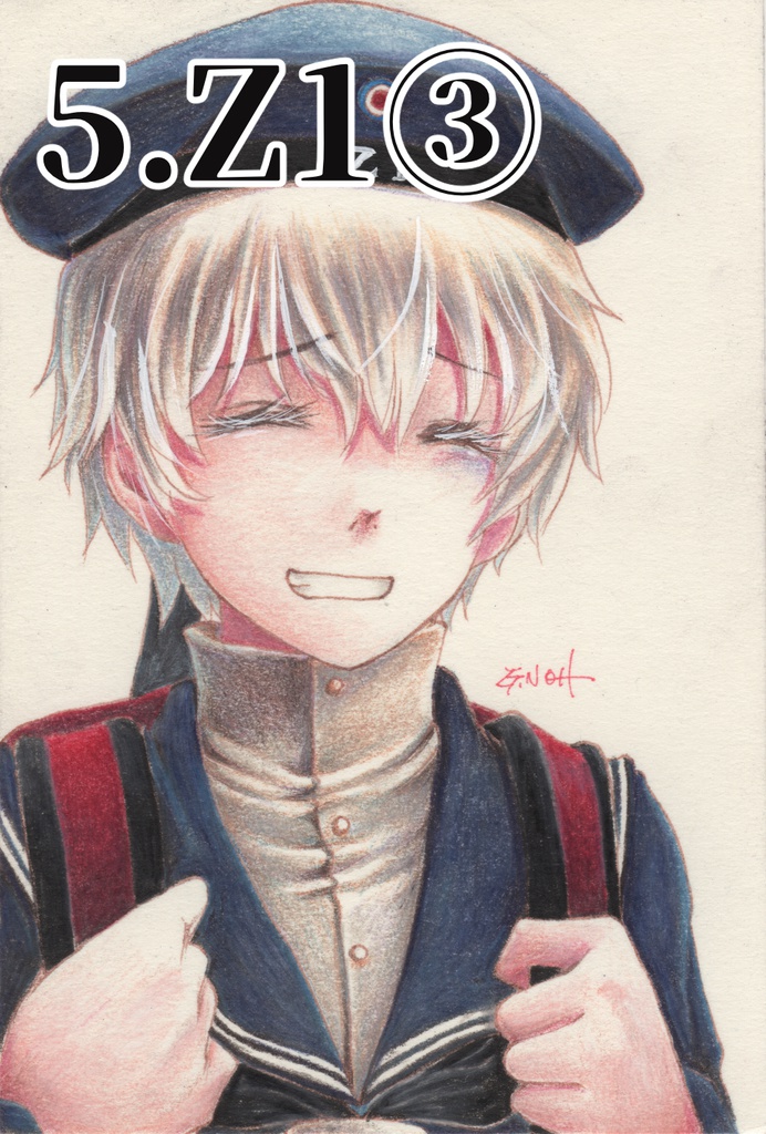 「海外艦ヘリオポーズ」原画①