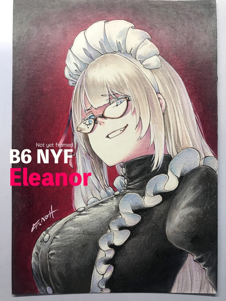 【Not yet framed】B6原画【未額装作品】