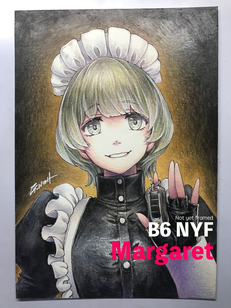 【Not yet framed】B6原画【未額装作品】