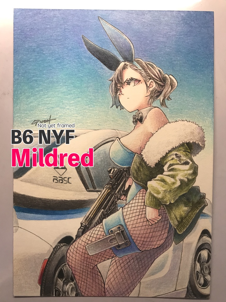 【Not yet framed】B6原画【未額装作品】