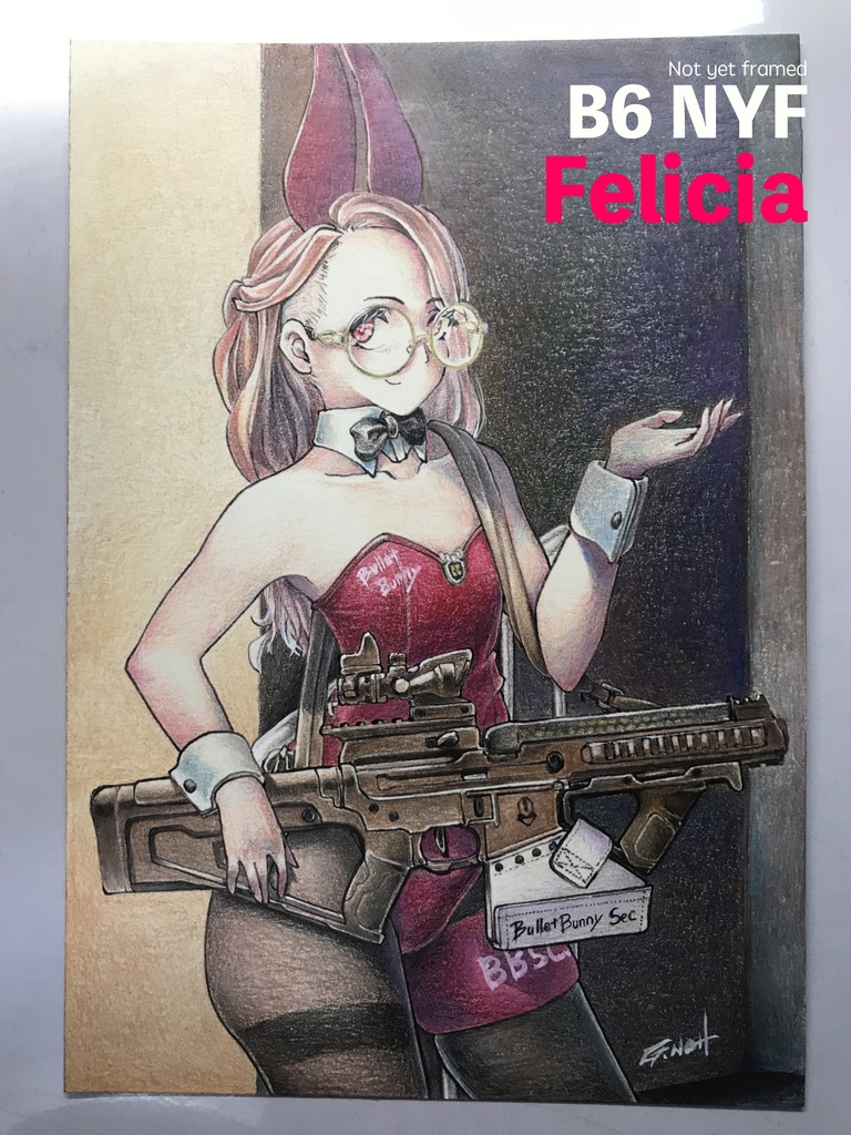 【Not yet framed】B6原画【未額装作品】