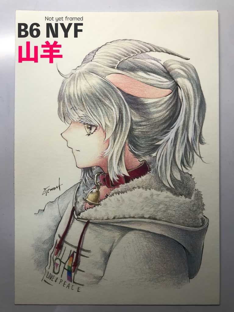 【Not yet framed】B6原画【未額装作品】