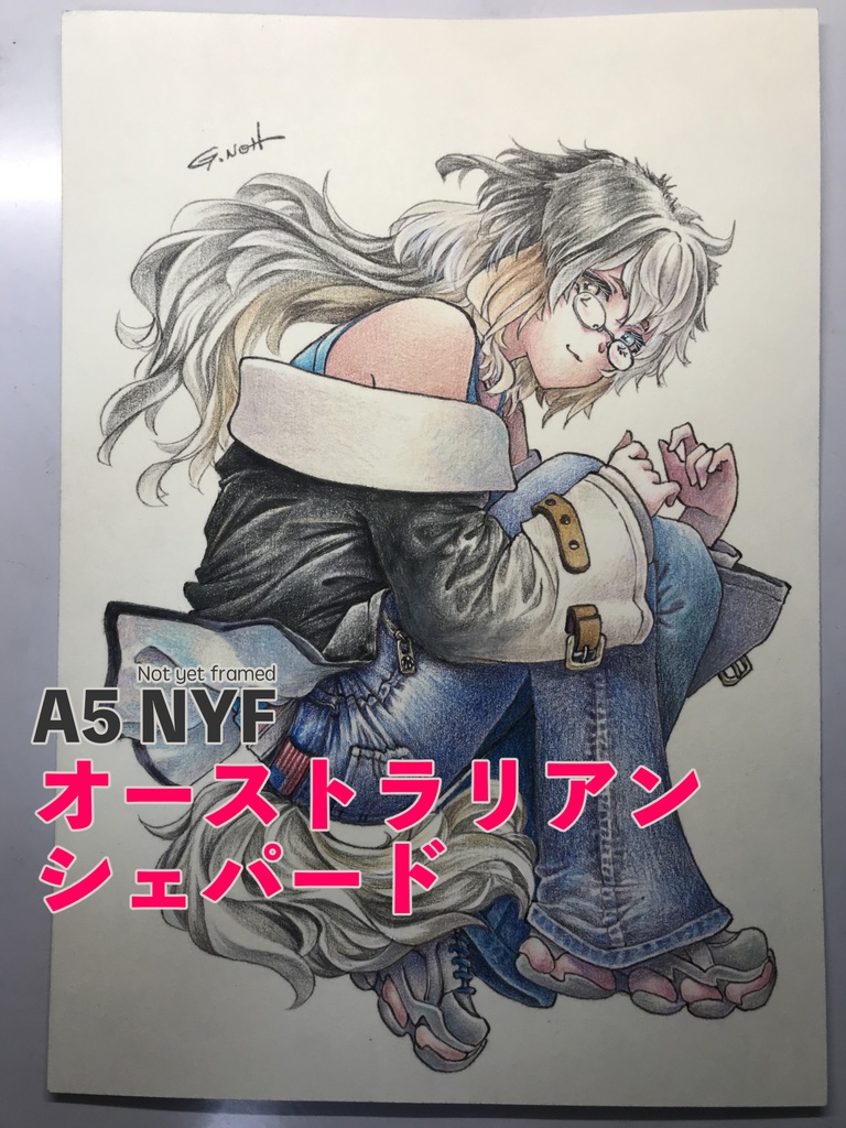 【Not yet framed】A5原画【未額装作品】