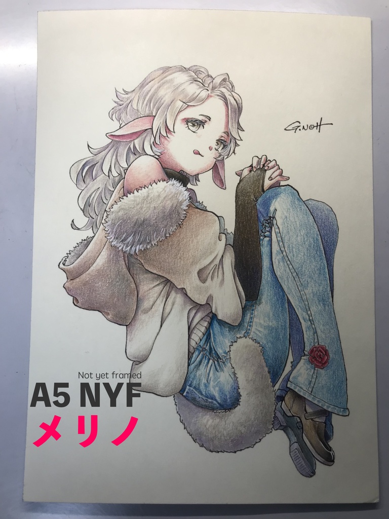 【Not yet framed】A5原画【未額装作品】