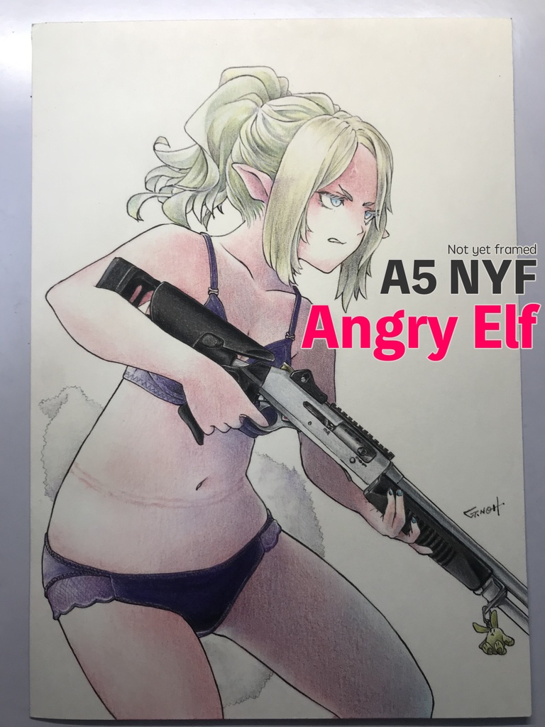 【Not yet framed】A5原画【未額装作品】