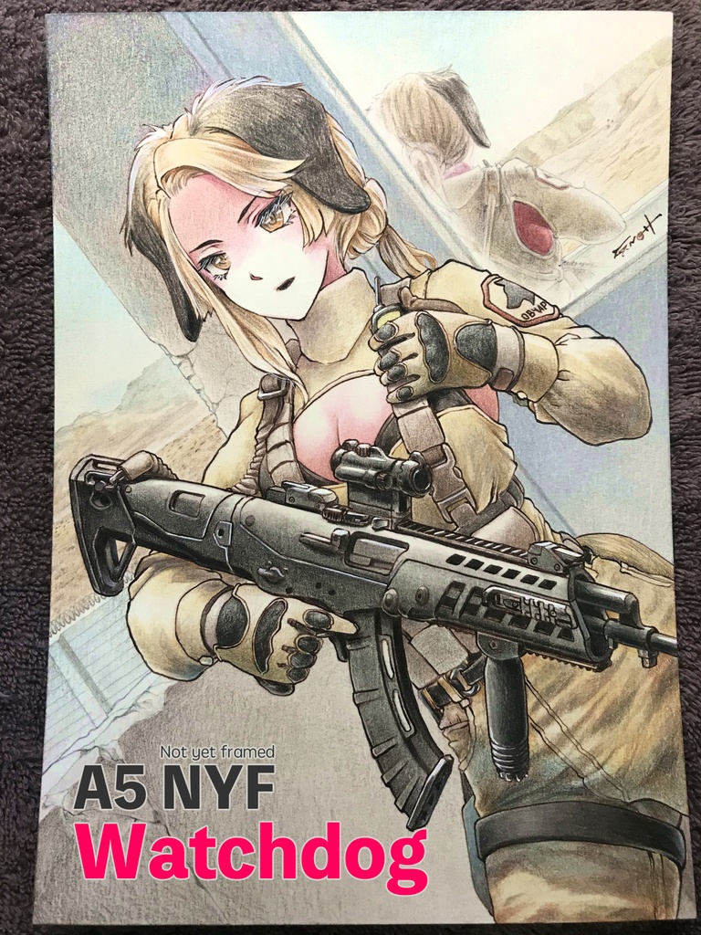 【Not yet framed】A5原画②【未額装作品】