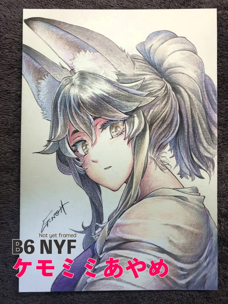 【Not yet framed】B6原画②【未額装作品】