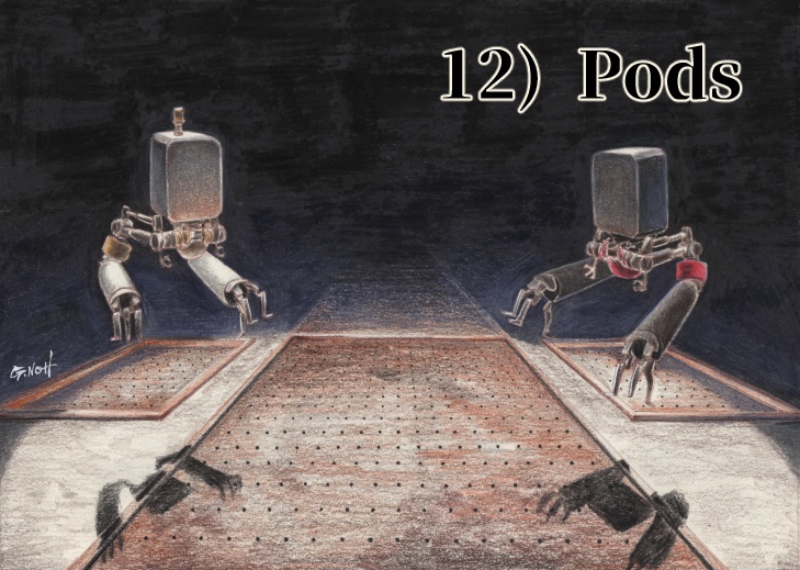 NieR:Automata合同誌「命ノ記憶」挿絵原画イラスト